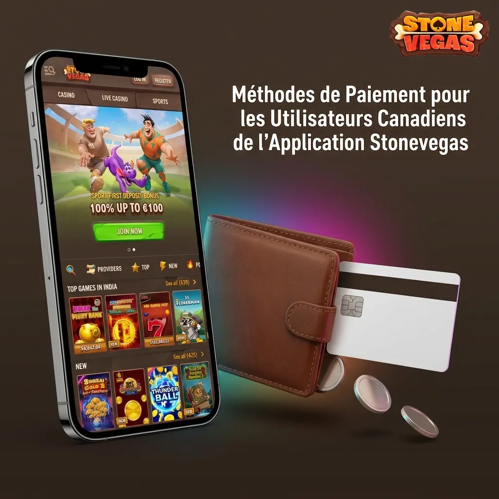 Méthodes de paiement Stonevegas pour Canadiens : Interac, Visa, Mastercard, Skrill, Neteller, Bitcoin et virement bancaire.