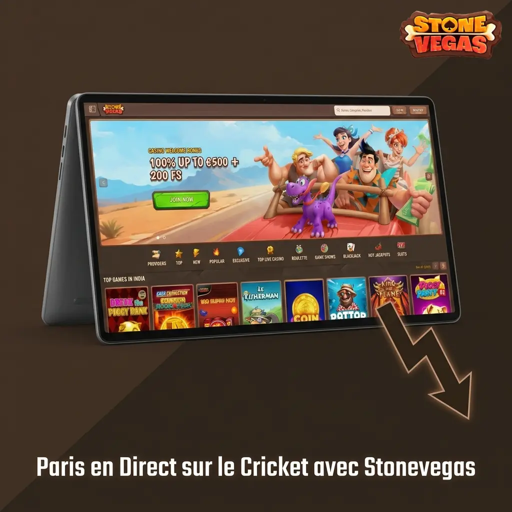 Paris en direct sur le cricket avec Stonevegas : cotes dynamiques, marchés variés et cash-out disponible