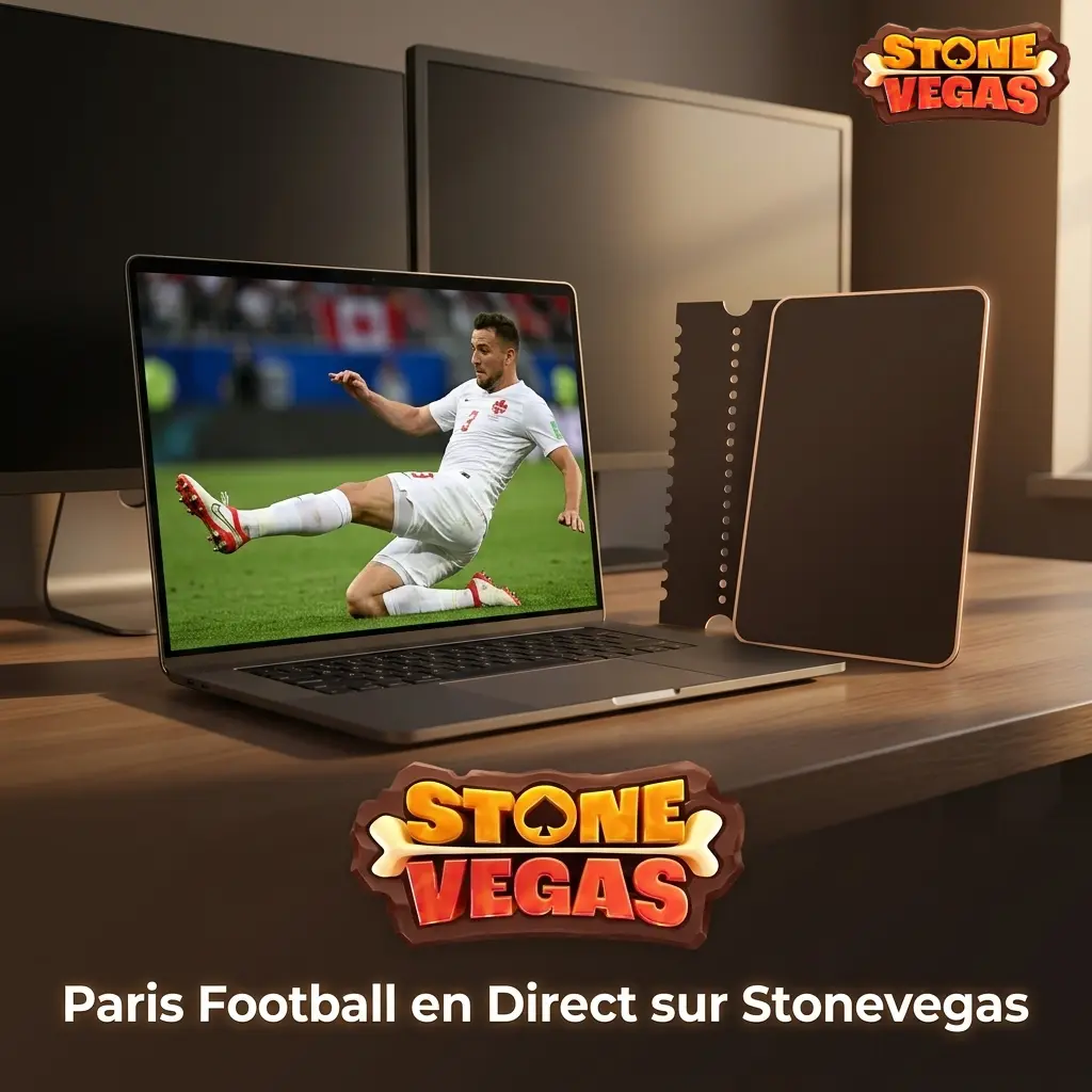 Paris football en direct sur Stonevegas : cotes en temps réel, statistiques live et tracker de match visuel disponibles
